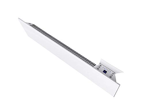 NZBⓇ Calentador de Panel eléctrico - con termostato 1kW - Radiador de Invernadero de Perfil bajo con zócalo Delgado montado en la Pared, para baño, Oficina, Dormitorio, Garaje y más NZBⓇ Calentador de Panel eléctrico - con termostato 1kW - Radiador de Invernadero de Perfil bajo con zócalo Delgado montado en la Pared, para baño, Oficina, Dormitorio, Garaje y más