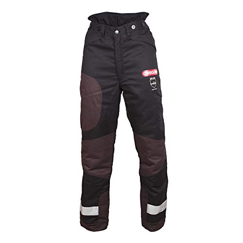 Oregon 295453/S Yukon+ Tipo A Clase 1 (20 m/s) Pantalones Protectores para Motosierra, Negro, S Oregon 295453/S Yukon+ Tipo A Clase 1 (20 m/s) Pantalones Protectores para Motosierra, Negro, S