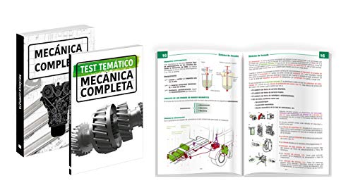 Pack Mecánica Completa Manual y Test Temático. Estudia y Aprueba de la mano de la Editorial Etrasa Número Uno del Sector de las Autoescuelas