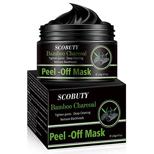 Peel Off Mask,Mascarilla Puntos Negros,Mascarillas Exfoliantes y Limpiadoras,Mascarilla Exfoliante Facial,Black Mask, Deep Cleansing Mascarilla