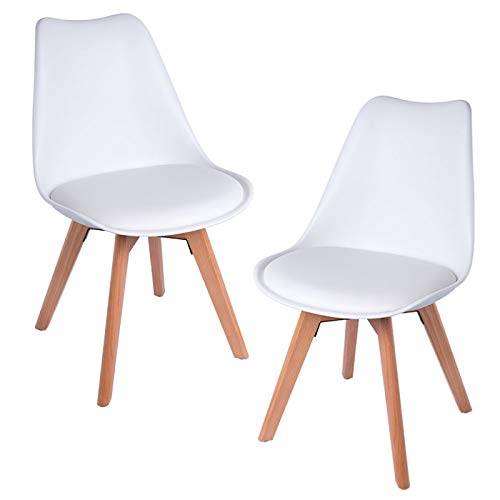 Regalos Miguel - Packs Sillas Comedor - Pack 2 Sillas Synk Basic - Blanco - Envío Desde España Regalos Miguel - Packs Sillas Comedor - Pack 2 Sillas Synk Basic - Blanco - Envío Desde España