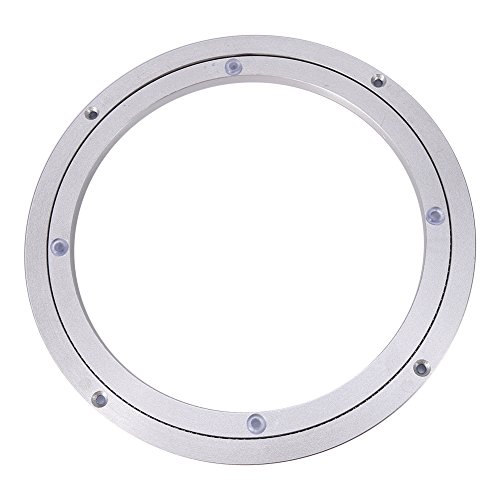 Rodamientos de la placa giratoria de aleación de aluminio Rodamientos de servicio pesado Placa giratoria para restaurante Mesa de comedor Decoraciones para pasteles Soporte para monitor de TV(10 inch) Rodamientos de la placa giratoria de aleación de aluminio Rodamientos de servicio pesado Placa giratoria para restaurante Mesa de comedor Decoraciones para pasteles Soporte para monitor de TV(10 inch)