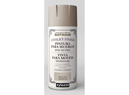 Rust-Oleum Spray Chalky Finish Marron Yute 400 ML BRUGUER, Negro Rust-Oleum Spray Chalky Finish Marron Yute 400 ML BRUGUER, Negro