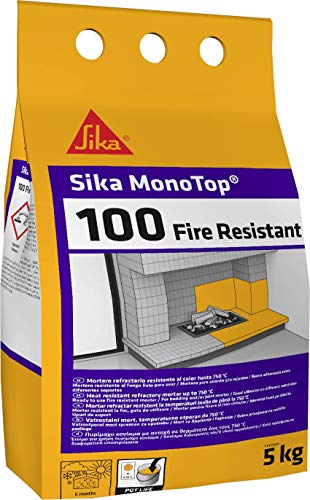 Sika Monotop-100 Fire Resistant, Gris, 5kg