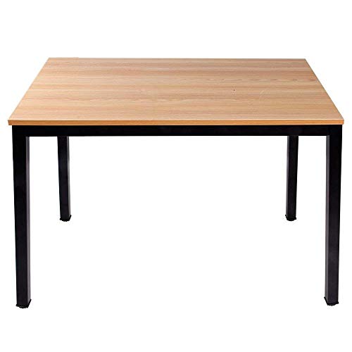 sogesfurniture Escritorios 100x60 cm Mesa de Ordenador Escritorios para Computadora Escritorio de Oficina Mesa de Estudio Mesa de Trabajo de Madera y Acero, Teca & Negro AC3TB-100-SF sogesfurniture Escritorios 100x60 cm Mesa de Ordenador Escritorios para Computadora Escritorio de Oficina Mesa de Estudio Mesa de Trabajo de Madera y Acero, Teca & Negro AC3TB-100-SF