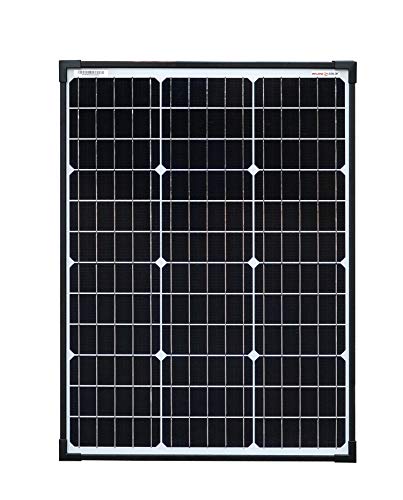 SolarV Módulo solar monocristalino Perc de enjoy solar®, 60 W, 12 V, ideal para caravanas, cobertizos de jardín, barcos