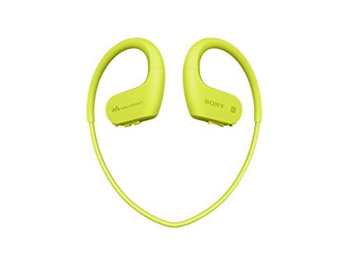 Sony NWWS623 Walkman - Reproductor de MP3 deportivo (resistente al agua y al polvo con tecnología inalámbrica BLUETOOTH), Verde lima