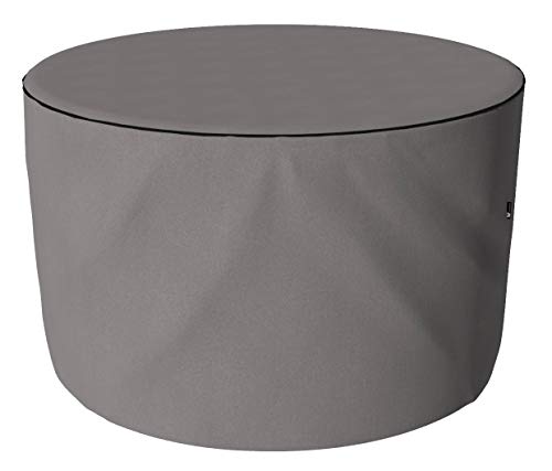 SORARA Funda Protectora para Mesa Redonda, Gris, Ø 153 x 90 cm