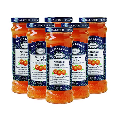 St. Dalfour - Rapsodia de Frutas | Mermelada de Naranja - 6 Unidades