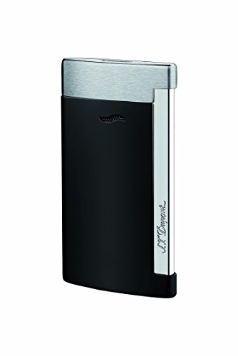 S.T. Dupont Slim 7 – Mechero, color negro mate S.T. Dupont Slim 7 – Mechero, color negro mate