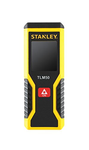 Stanley STHT1-77409 Medidor láser 15m-TLM50. Solo distancias, Amarillo, 15 m