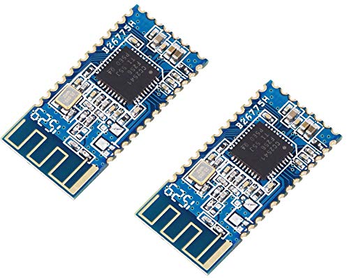 TECNOIOT 2pcs CC2541 4.0 BLE Bluetooth UART Transceiver Module CC2540 HM-10 iBeacon