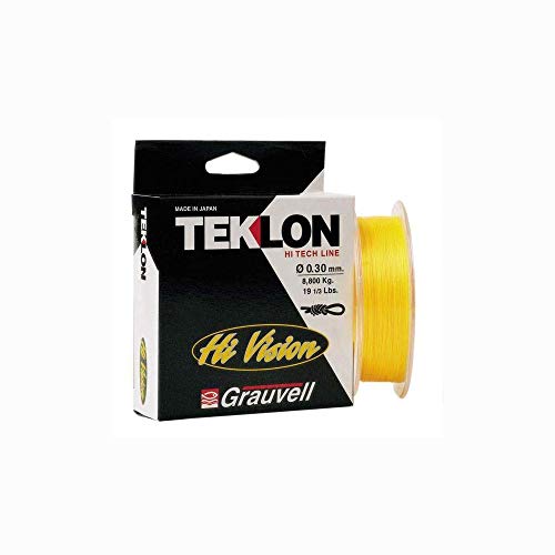 Teklon - Hi Vision 150, Color Amarillo, Talla 0.140 mm