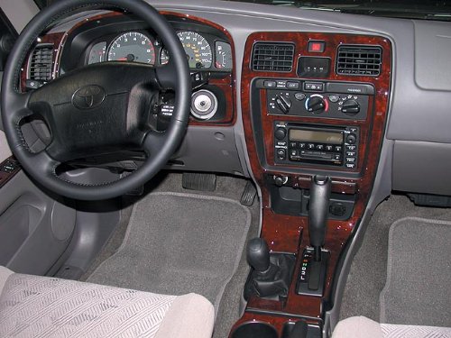 Toyota 4Runner 4 Runner 4Wd Sr5 Interior de Madera del Burl Dash Juego de Acabados Set 1999 2000 2001 2002