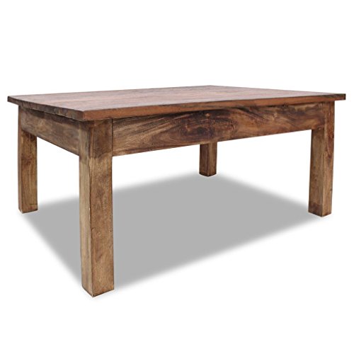 vidaXL Mesa de Centro de Madera Reciclada Mesita Salón Mesilla Mueble Auxiliar vidaXL Mesa de Centro de Madera Reciclada Mesita Salón Mesilla Mueble Auxiliar