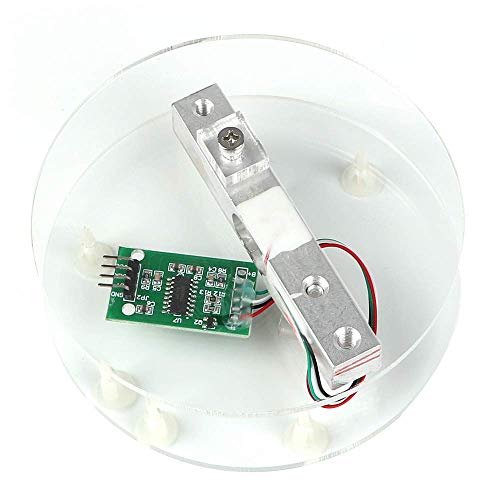 ZHITING Sensor de Peso de celda de Carga Digital HX711 Módulo convertidor AD Convertidor 10KG Balanza de Cocina electrónica portátil