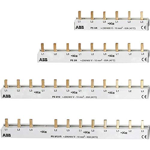 ABB PS3/9 1pieza(s) 158mm barra colectora - Barras colectoras (1 pieza(s))