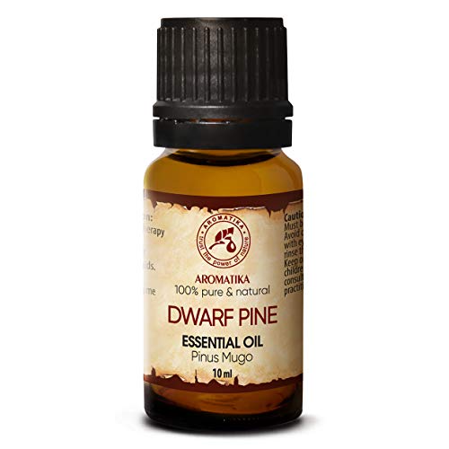 Aceite Esencial de Pino Enano 10ml - Pinus Mugo - Austria - 100% Puro & Natural para Baño - Sauna - Aromaterapia - Dwarf Pine Essential Oil
