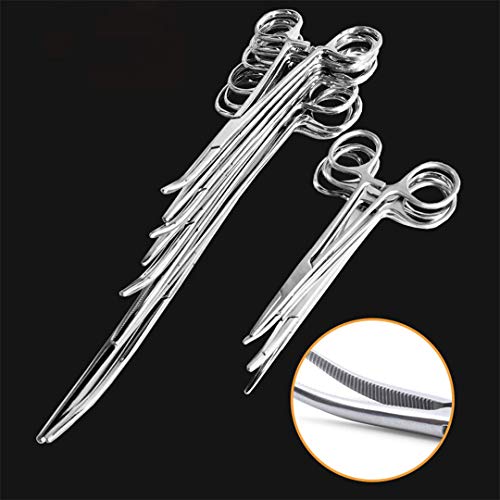 Acero inoxidable doblado-Nariz Pesca Toalla de bloqueo del codo Tijeras Pinzas hemostáticas Pinzas de pelo del animal doméstico alicates de la abrazadera 125cm Elbow Acero inoxidable doblado-Nariz Pesca Toalla de bloqueo del codo Tijeras Pinzas hemostáticas Pinzas de pelo del animal doméstico alicates de la abrazadera 125cm Elbow