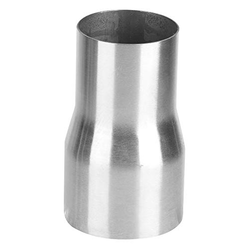 Adaptador de tubo de escape, acero inoxidable universal Tubo de escape Conector Tubo Adaptador Reductor Pieza modificada(63-76MM) Adaptador de tubo de escape, acero inoxidable universal Tubo de escape Conector Tubo Adaptador Reductor Pieza modificada(63-76MM)