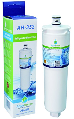 AquaHouse AH-352 filtro de agua compatibles para Bosch/Neff/Siemens nevera 3M CS-52, CS-452, CS-51, 640565, 5586605