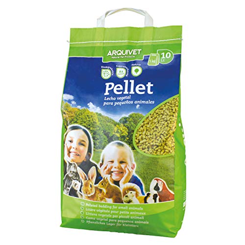 Arquivet Pellet - Lecho vegetal, pequeños mamiferos - 10 L