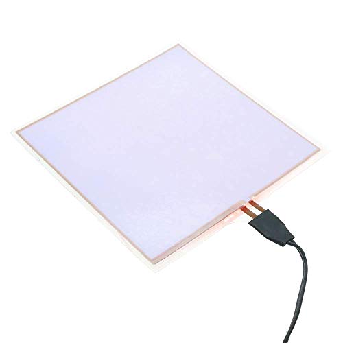 BeMatik - Panel electroluminiscente EL 100x100 mm blanco