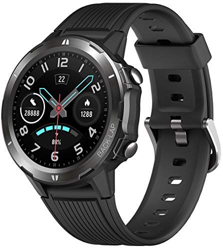 Blackview Smartwatch,Reloj Inteligentes Deportivo Fitness Tracker Hombre Mujer,Impermeable 5ATM Pulsera de Actividad Podómetro Monitor de Sueño Smartwatch para Android iOS Huawei Samsung Xiaomi