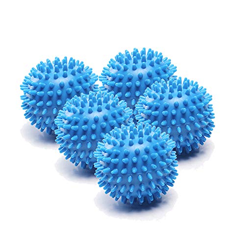 Bolas para secadora no se derriten – Bolas de secado reutilizables para secadora Blue Pack of 5