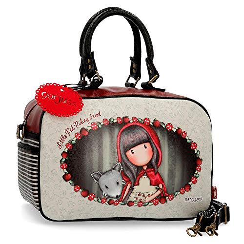 Bolso de viaje pequeño Gorjuss Little Red Riding Hood, Multicolor, 37 cm Bolso de viaje pequeño Gorjuss Little Red Riding Hood, Multicolor, 37 cm