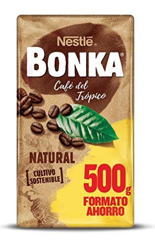 Bonka Café molido de tueste natural y cultivo sostenible 500g