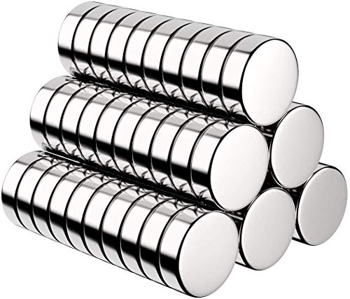 BUSATIA Imanes Nevera 60 piezas, Imanes de Neodimio Redondos de 10 x 3mm para Refrigerador Tablero Magnético Puerta Pizarra Mapa con Caja de Almacenamiento Gratuita BUSATIA Imanes Nevera 60 piezas, Imanes de Neodimio Redondos de 10 x 3mm para Refrigerador Tablero Magnético Puerta Pizarra Mapa con Caja de Almacenamiento Gratuita