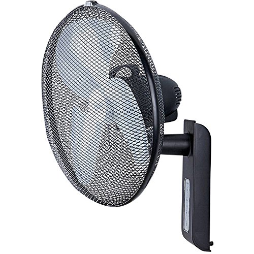 CasaFan Ventilador Greyhound WV 45 FB para montaje en la pared 304523, negro