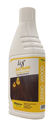 Chimiver - LIOS Soft Balm | Tratamiento nutritivo, es Utilizado para Limpiar los pavimentos de Madera tratados con Aceite. Botella 1L.