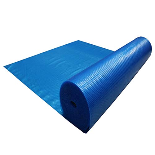 Cobertor Solar Piscina Manta Solar Cubierta de Piscina Rectangular Azul Burbuja, Hoja Solar Resistente Manta de SPA Flotante para Piscina Infantil/Hinchable (Size : 2m × 8m(6ft×26ft))