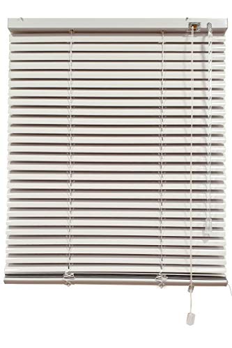 Decorestor Persianas Venecianas de Aluminio A TU Medida, Anchos de 36 a 240cm. Color Blanco. Venecianas Aluminio, Cortinas venecianas Decorestor Persianas Venecianas de Aluminio A TU Medida, Anchos de 36 a 240cm. Color Blanco. Venecianas Aluminio, Cortinas venecianas