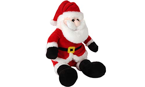 DODO D'AMOUR - Peluche de Papá Noel, 193736-25 cm, Rojo y Blanco a Partir de 12 Meses, 193736 DODO D'AMOUR - Peluche de Papá Noel, 193736-25 cm, Rojo y Blanco a Partir de 12 Meses, 193736