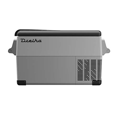 Dreiha CBX35- Nevera Portátil con Compresor LG, CoolingBox 35, Conexiones 12V / 24V 0 110V/ 220V, Enfriamiento de -20ºC a +20ºC, para Camping, Vehículos y Más. Incluye Cesta Removible