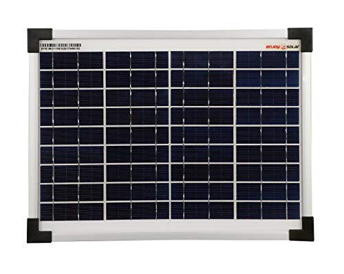 enjoy solar® Poly - Panel solar (10 W, 12 V)
