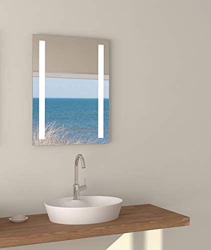 Espejo de baño talos Horizon led, 50 x 70 cm