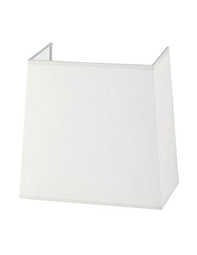 Exo lighting pantallas - Pantalla aplique piramidal 22cm cotone blanco