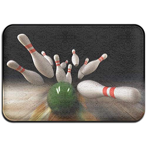 Fanqi Alfombra Antideslizante Antideslizante Resistente a la decoloración Juego de Bolos Alfombra de Interior para Sala de Estar al Aire Libre 40x60cm Fanqi Alfombra Antideslizante Antideslizante Resistente a la decoloración Juego de Bolos Alfombra de Interior para Sala de Estar al Aire Libre 40x60cm