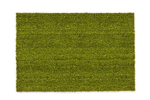 Felpudo Antideslizante de Coco – Antibacteriano – para el Exterior Cubierto – Fibra Natural sostenible – 100% Coco – 50 x 80 cm – Verde Felpudo Antideslizante de Coco – Antibacteriano – para el Exterior Cubierto – Fibra Natural sostenible – 100% Coco – 50 x 80 cm – Verde