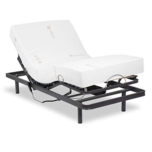 Ferlex - Pack Cama articulada eléctrica con colchón ortopédico visco Tencel (105x190, Mando por Cable) Ferlex - Pack Cama articulada eléctrica con colchón ortopédico visco Tencel (105x190, Mando por Cable)