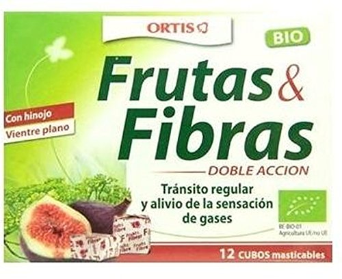 Fruta y Fibra Concentrado 12 cubitos de Ortis