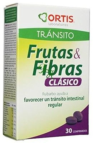 Frutas y Fibras Clásico 30 comprimidos de Ortis