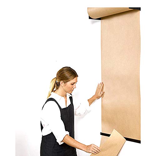 Gadgets Montado En La Pared Papel Kraft Rollo De Papel Holder Dispensador De Papel Para Oficina Casa Y Café Tienda,50m Gadgets Montado En La Pared Papel Kraft Rollo De Papel Holder Dispensador De Papel Para Oficina Casa Y Café Tienda,50m