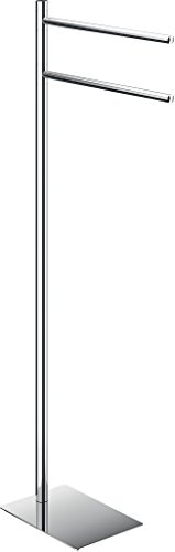 Gedy Trilly Toallero De Pie, Acero Inoxidable, Cromo, 14x34x83.3 cm Gedy Trilly Toallero De Pie, Acero Inoxidable, Cromo, 14x34x83.3 cm