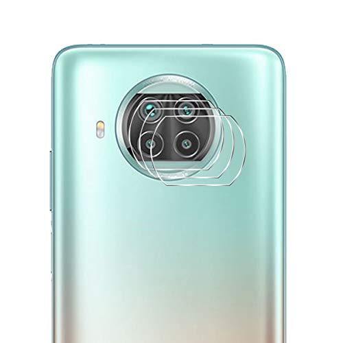 GEEMEE für Xiaomi Mi 10T Lite Protector de Lente de cámara,3 Pack Pack Cristal Templado Película Vidrio Templado 9H Alta Definicion Glass Screen Protector -Transparente