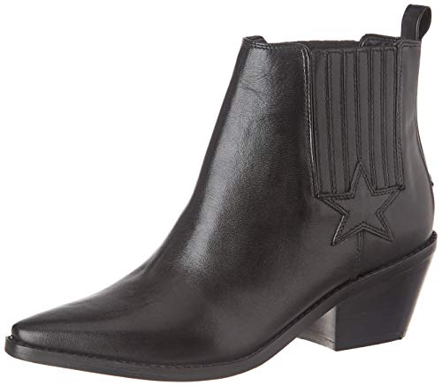 Guess NEA Real L, Botas Mujer, Negro, 36 EU